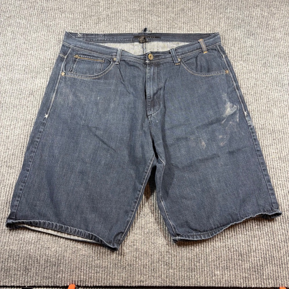 Vintage Sean John Shorts Men's 44B‎ Blue Denim Jean Cotton Relaxed Fit Y2K Baggy